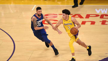 LOS ANGELES, CA - OCTOBER 19: Lonzo Ball
