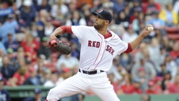 Jul 10, 2016; Boston, MA, USA; Boston Red Sox starting pitcher David Price (24) pitches during the first inning against the Tampa Bay Rays at Fenway Park. Mandatory Credit: Bob DeChiara-USA TODAY Sports