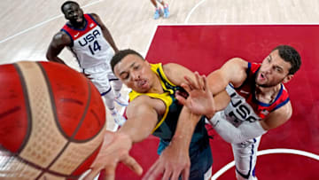 Former Utah Jazz player Dante Exum (Kyle Terada-USA TODAY Sports)