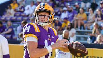 Max Johnson, Texas A&M football Mandatory Credit: Stephen Lew-USA TODAY Sports