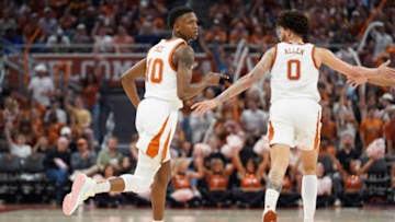 Sir'Jabari Rice, Timmy Allen, Texas basketball Mandatory Credit: Scott Wachter-USA TODAY Sports