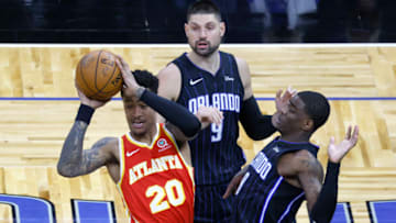 Atlanta Hawks. Mandatory Credit: Reinhold Matay-USA TODAY Sports