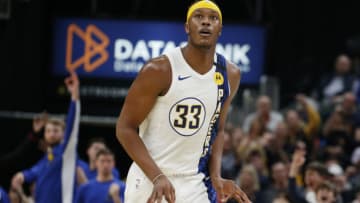 Myles Turner - Credit: Brian Spurlock-USA TODAY Sports
