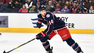 COLUMBUS, OH - JANUARY 7: Jordan Schroeder