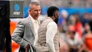 Urban Meyer. Mandatory Credit: Dale Zanine-USA TODAY Sports