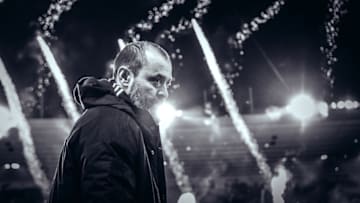 WOLVERHAMPTON, ENGLAND - JANUARY 07: (EDITORS NOTE: Image has been digitally enhanced.) Wolves manager Nuno Gomez looks on before the Emirates FA Cup Third Round match between Wolverhampton Wanderers and Liverpoool at Molineux on January 07, 2019 in Wolverhampton, United Kingdom. (Photo by Michael Regan/Getty Images)