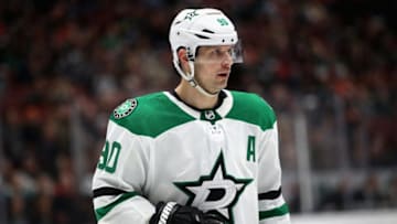Jason Spezza #90 of the Dallas Stars looks on during the third period of a game against the Anaheim Ducks at Honda Center. (Photo by Sean M. Haffey/Getty Images)
