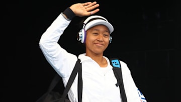 Naomi Osaka at the WTA Brisbane International (Photo by Chris Hyde/Getty Images)