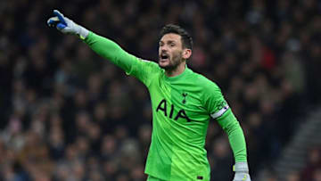Tottenham Hotspur's French goalkeeper Hugo Lloris gestures during the English Premier League football match between Tottenham Hotspur and Southampton at Tottenham Hotspur Stadium in London, on February 9, 2022. - - RESTRICTED TO EDITORIAL USE. No use with unauthorized audio, video, data, fixture lists, club/league logos or 'live' services. Online in-match use limited to 120 images. An additional 40 images may be used in extra time. No video emulation. Social media in-match use limited to 120 images. An additional 40 images may be used in extra time. No use in betting publications, games or single club/league/player publications. (Photo by Glyn KIRK / AFP) / RESTRICTED TO EDITORIAL USE. No use with unauthorized audio, video, data, fixture lists, club/league logos or 'live' services. Online in-match use limited to 120 images. An additional 40 images may be used in extra time. No video emulation. Social media in-match use limited to 120 images. An additional 40 images may be used in extra time. No use in betting publications, games or single club/league/player publications. / RESTRICTED TO EDITORIAL USE. No use with unauthorized audio, video, data, fixture lists, club/league logos or 'live' services. Online in-match use limited to 120 images. An additional 40 images may be used in extra time. No video emulation. Social media in-match use limited to 120 images. An additional 40 images may be used in extra time. No use in betting publications, games or single club/league/player publications. (Photo by GLYN KIRK/AFP via Getty Images)