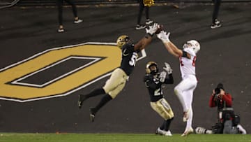 Stanford commit Benedict Umeh hilariously miscategorized the Colorado football program in an excited response to the Cardinal's Week 7 win over the Buffs (Photo by Justin Tafoya/Getty Images)