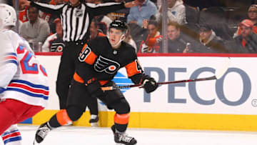 Morgan Frost, Philadelphia Flyers (Photo by Mitchell Leff/Getty Images)