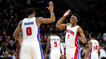 AUBURN HILLS, MI - MARCH 28: Andre Drummond