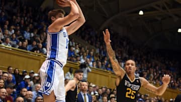 Duke basketball wing Joey Baker (Rob Kinnan-USA TODAY Sports)