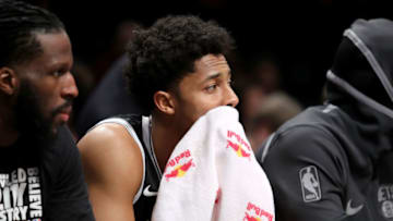 NEW YORK, NY - FEBRUARY 12: Spencer Dinwiddie