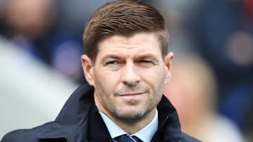 GLASGOW, SCOTLAND - SEPTEMBER 01: Steven Gerrard, Manager of Rangers FC looks on during the Ladbrokes Premiership match between Rangers and Celtic at Ibrox Stadium on September 01, 2019 in Glasgow, Scotland. (Photo by Ian MacNicol/Getty Images)