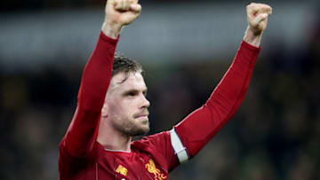 Norwich City v Liverpool FC, Jordan Henderson (Photo by Marc Atkins/Getty Images)