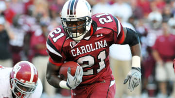 Running back Marcus Lattimore was a star for the South Carolina football team under Steve Spurrier. (Photo by Al Messerschmidt/Getty Images)