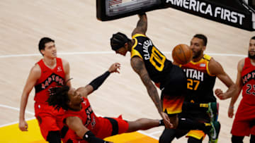 Utah Jazz guard Jordan Clarkson (Jeffrey Swinger-USA TODAY Sports)