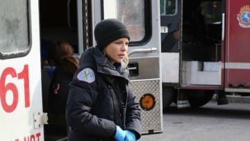 Lauren German as paramedic Leslie Shay on Chicago Fire. Photo Credit: Courtesy of NBC.