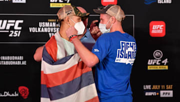 Martin Day and Davey Grant (Photo by Jeff Bottari/Zuffa LLC via Getty Images)