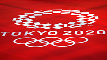 TOKYO, JAPAN - JULY 23: A general view of the Olympic rings are pictured before the Opening Ceremony of the Tokyo 2020 Olympic Games at Olympic Stadium on July 23, 2021 in Tokyo, Japan. (Photo by Abbie Parr/Getty Images)
