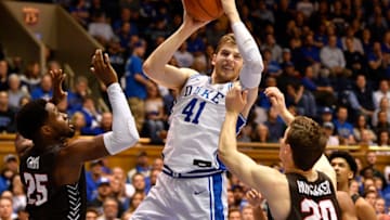 Duke basketball forward Jack White (Photo by Grant Halverson/Getty Images)