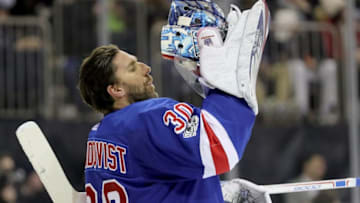 NEW YORK, NY - NOVEMBER 11: Henrik Lundqvist