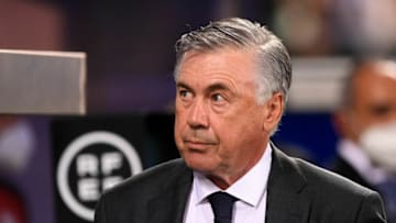 Real Madrid, Carlo Ancelotti (Photo by JOSEP LAGO/AFP via Getty Images)
