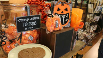 Bradley's, a gift and chocolate shop in Cedar Bluff, opened in 1995. Since then, it has produced handmade craft gifts and treats for different holidays. By Halloween 2018, it is expected to sell out of its orange cream pumpkins.Img 1289