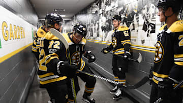 BOSTON, MA - OCTOBER 9: Brad Marchand