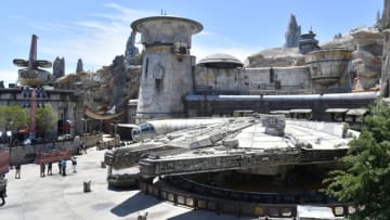 ANAHEIM, CALIFORNIA - MAY 29: Details of Star Wars: Galaxy's Edge media preview at The Disneyland Resort at Disneyland on May 29, 2019 in Anaheim, California. (Photo by Amy Sussman/Getty Images)