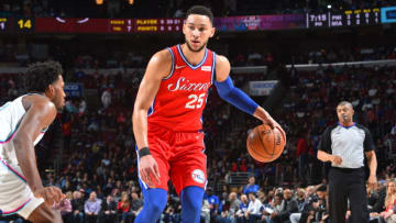 PHILADELPHIA,PA - FEBRUARY 14 : Ben Simmons
