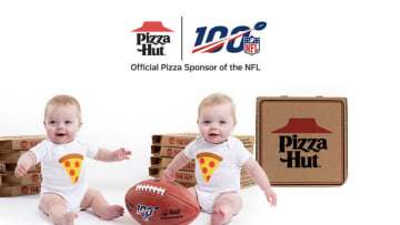 In its second year returning to the Super Bowl as the Official Pizza Sponsor of the NFL, Pizza Hut is doubling down on Super Bowl Babies by awarding the first family to welcome twins after kickoff of Super Bowl LIV with free pizza for two years, a pair of tickets to Super Bowl LV and $22,000 to jump start the twins' education funds. photo provided by Pizza Hut