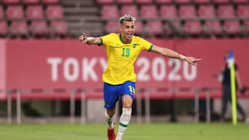 Reinier celebrates after scoring (Photo by Buda Mendes/Getty Images)