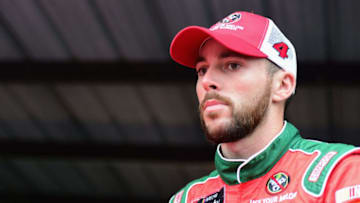 DOVER, DE - OCTOBER 05: Ross Chastain, driver of the #4 DE Office of Hwy. Safety Use Your Melon Chevrolet, looks on during practice for the NASCAR Xfinity Series Bar Harbor 200 presented by Sea Watch International at Dover International Speedway on October 5, 2018 in Dover, Delaware. (Photo by Jared C. Tilton/Getty Images)