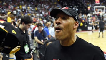 LAS VEGAS, NV - JULY 07: LaVar Ball, father of Lonzo Ball