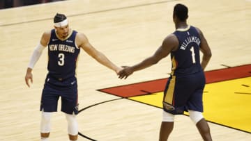 Looking at how the New Orleans Pelicans rank in national media. (Photo by Michael Reaves/Getty Images)