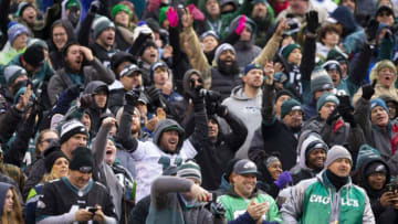 PHILADELPHIA, PA - NOVEMBER 24: Philadelphia Eagles fans (Photo by Mitchell Leff/Getty Images)