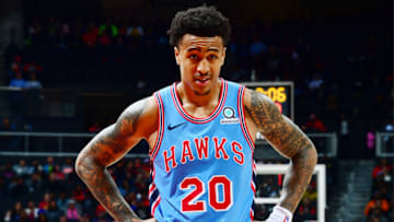 John Collins #20 of the Atlanta Hawks (Photo by Scott Cunningham/NBAE via Getty Images)
