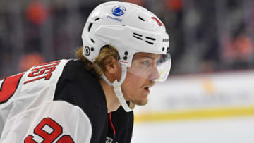 New Jersey Devils center Jesper Boqvist (90): (Eric Hartline-USA TODAY Sports)