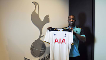 ENFIELD, ENGLAND - AUGUST 31: Tottenham Hotspur unveil new signing Moussa Sissoko on August 31, 2016 in Enfield, England. (Photo by Tottenham Hotspur FC/Tottenham Hotspur FC via Getty Images)
