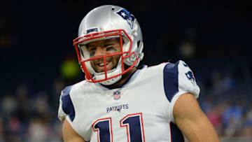 DETROIT, MI - AUGUST 25, 2017: Wide receiver Julian Edelman