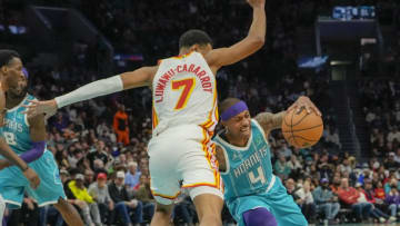 Atlanta Hawks. Mandatory Credit: Jim Dedmon-USA TODAY Sports