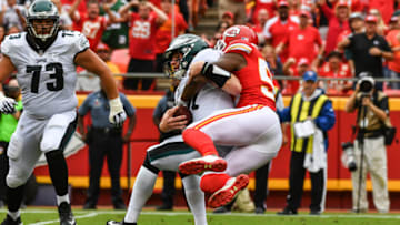 KANSAS CITY, MO - SEPTEMBER 17: Outside linebacker Dee Ford