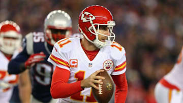 FOXBORO, MA - JANUARY 16: Alex Smith