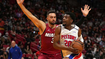 Pistons guard Josh Jackson (20) Credit: Jasen Vinlove-USA TODAY Sports