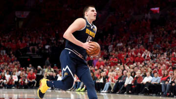NBA Denver Nuggets Nikola Jokic (Photo by Steve Dykes/Getty Images)