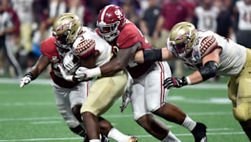 ATLANTA, GA - SEPTEMBER 02: Cam Akers