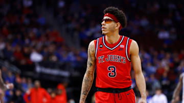 St. John's basketball guard Andre Curbelo (Photo by Rich Schultz/Getty Images)