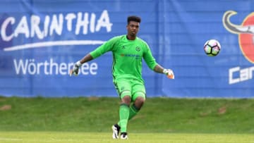 VELDEN, AUSTRIA - JULY 21: Jamal Blackman of Chelsea during a pre-season friendly match between Atus Ferlach and Chelsea at Waldarena on July 21, 2016 in Velden, Austria. (Photo by Darren Walsh/Chelsea FC via Getty Images)